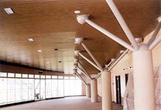 Dobner metal ceilings in Putrajaya boat club, Kuala Lumpur - Malaysia